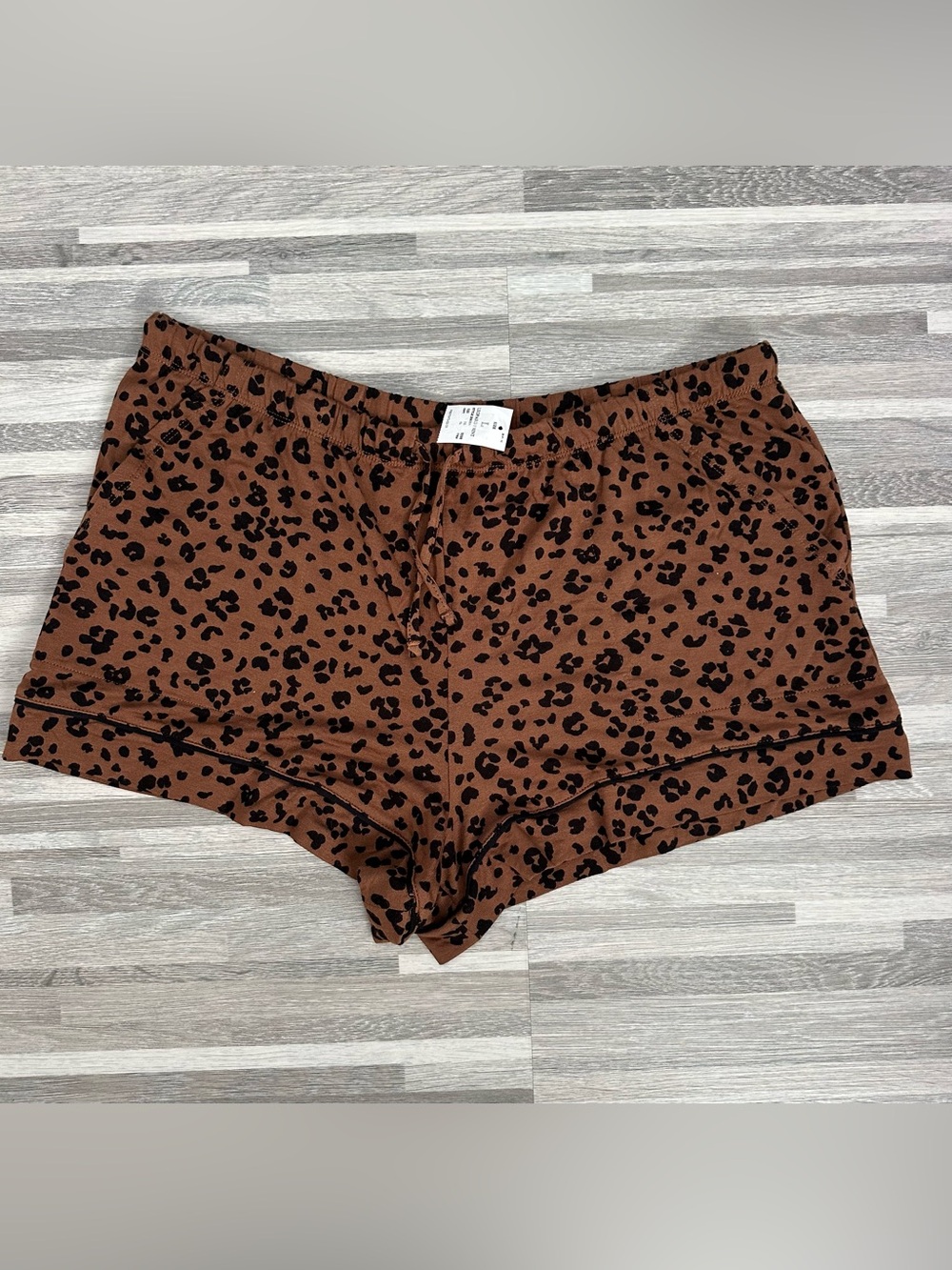 Auden Target Women's Pajama Shorts Size L – Leopard Print – NWT
